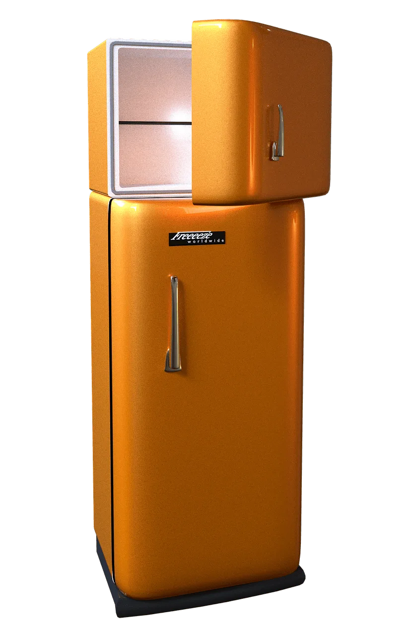 broken door freezer