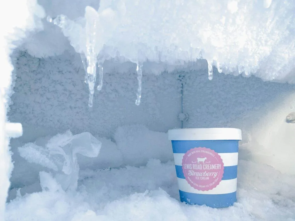 freezer failures can be caused by excessive frost buildup