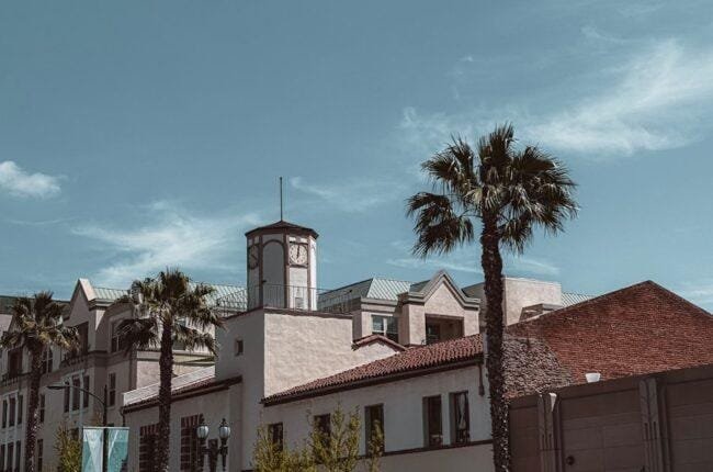 a city street in Pasadena CA with appliances in need of repair