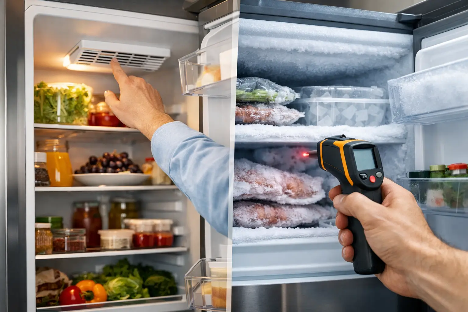 Refrigerator Warm Freezer Cold? What to Check
