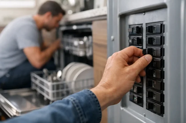 How to Reset a Tripped Dishwasher Breaker Safely