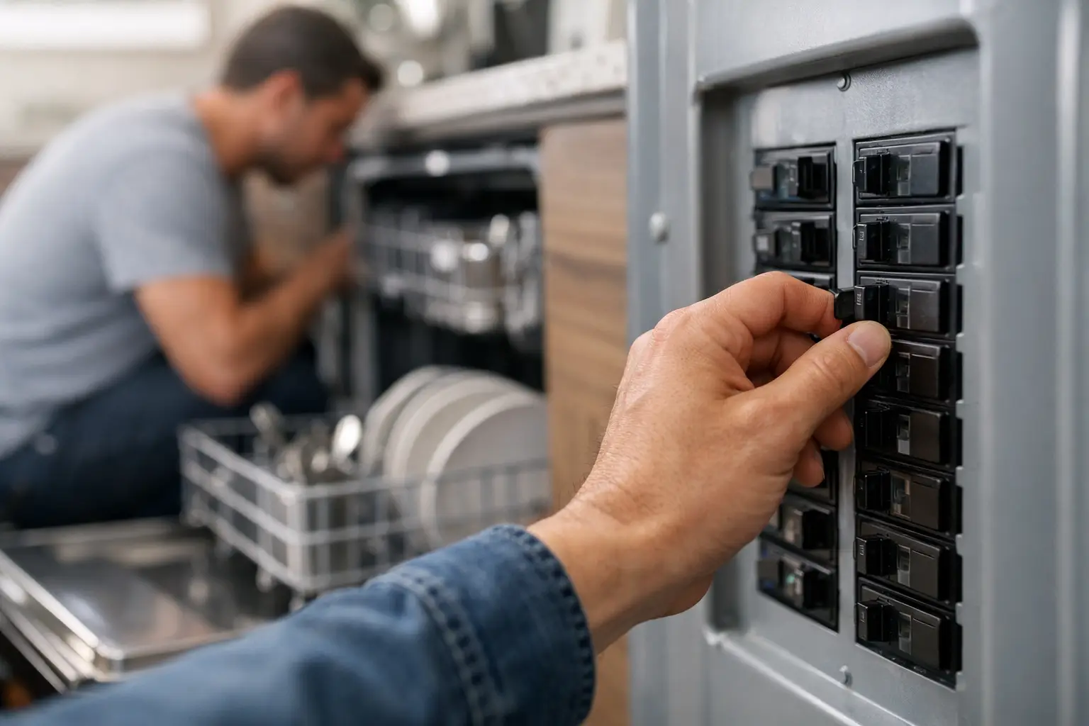 How to Reset a Tripped Dishwasher Breaker Safely