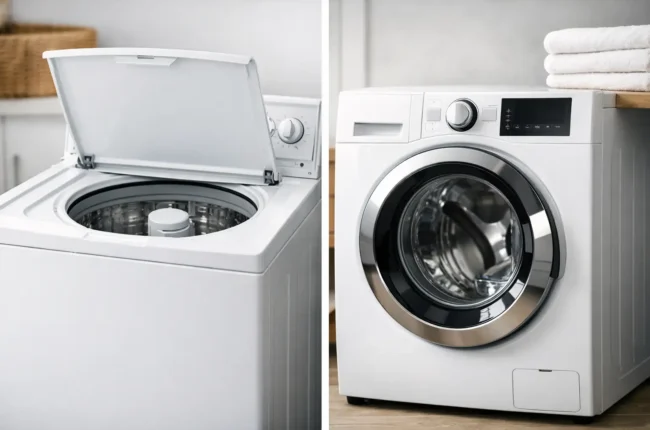 Top Load Versus Front Load Washers Compared