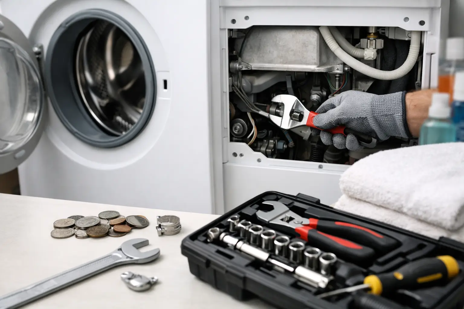 Washer Repair Cost for Common Washing Machine Fixes
