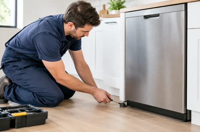 How to Level a Dishwasher for Better Cleaning
