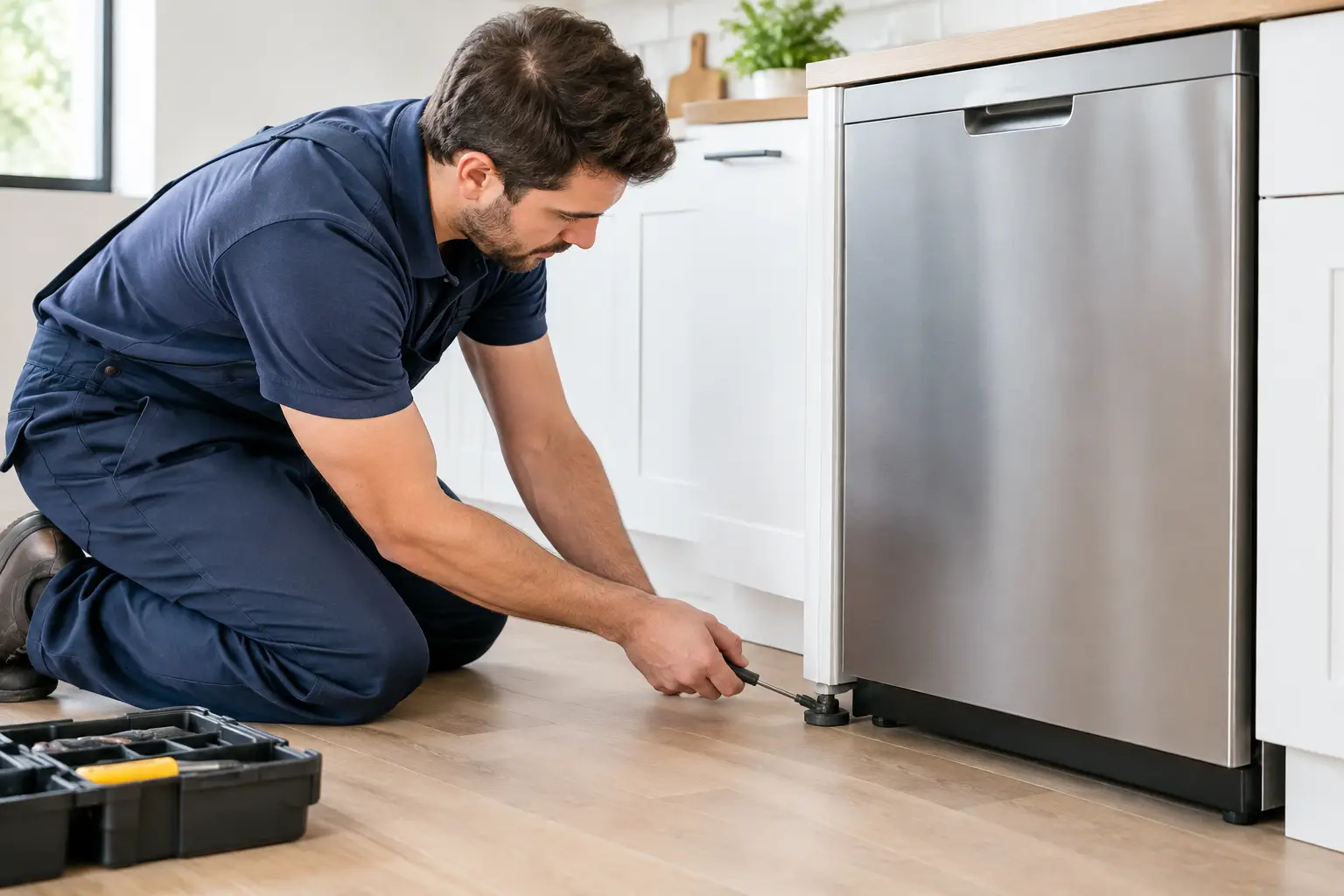 How to Level a Dishwasher for Better Cleaning