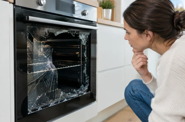 Oven Glass Shattered? Safe Steps for Homeowners